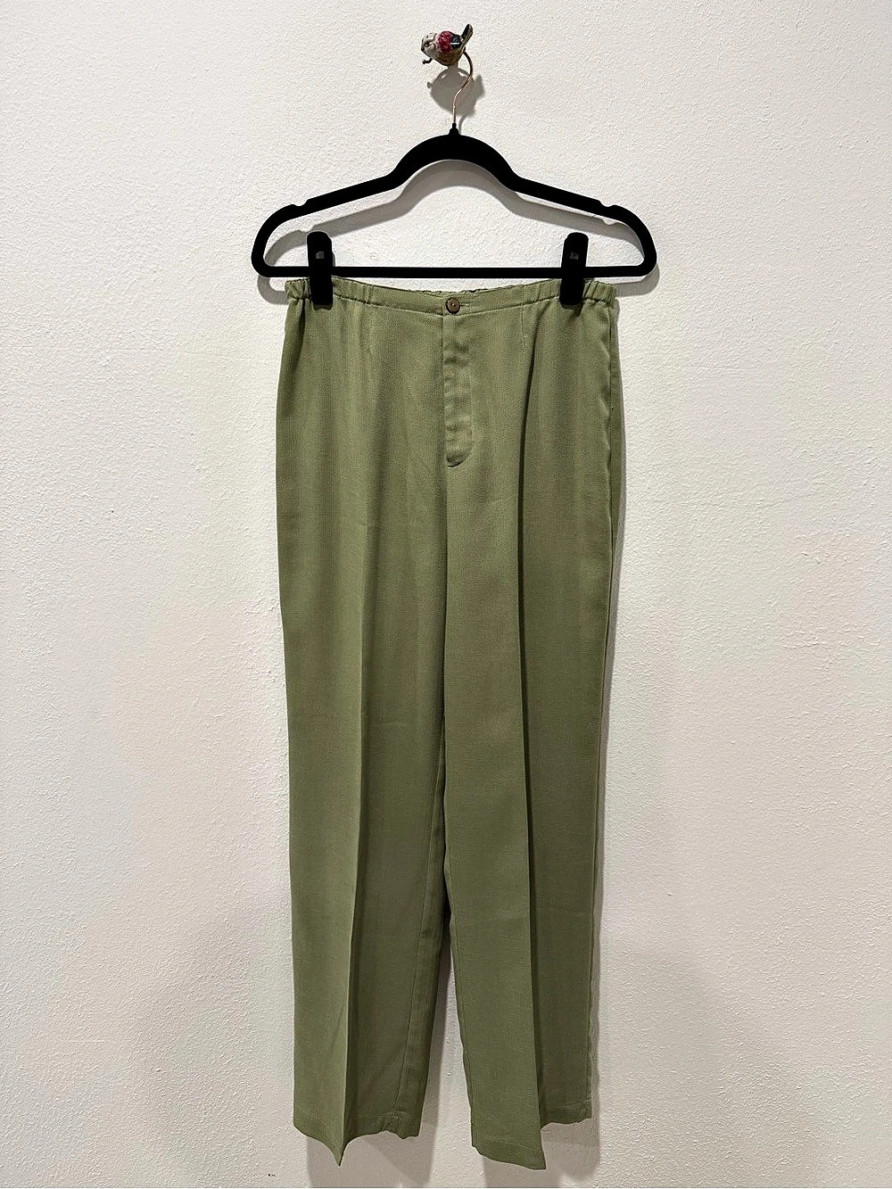 Sigrid Olsen Sport Straight Leg Pants in Green Size Small Like New